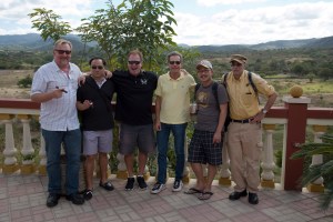 group photo at Drew Estate