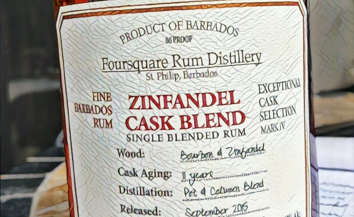 Rum Review: Foursquare Zinfandel Cask&nbsp;Blend